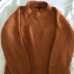 Comfy Orange Oversize Sweater